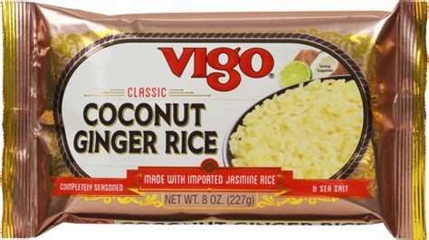Is Vigo coconut ginger rice gluten free